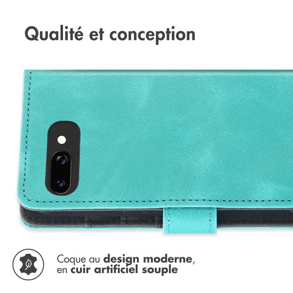 imoshion Etui de télephone portefeuille avec cordon Google Pixel 9A - Turquoise