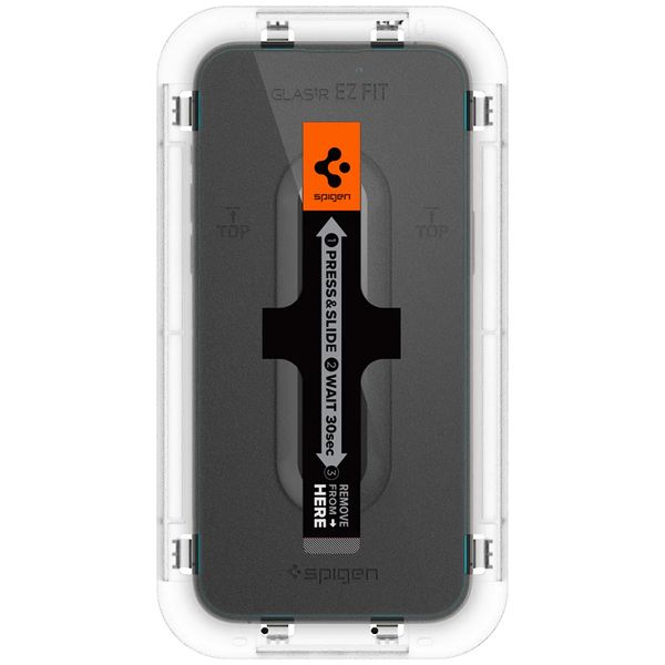 Spigen Protection d'écran en verre trempé GLAStR Fit 2 Paquets + Applicator Apple iPhone 14 Pro Max