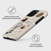Burga Coque Tough MagSafe Apple iPhone 15 Pro - Oat Milk Please