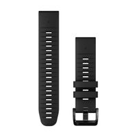 Garmin Bracelet QuickFit® en silicone  - Connexion Garmin 22 mm - Noir