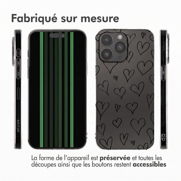 imoshion Coque Design Apple iPhone 15 Pro Max - Hearts