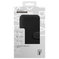 iDeal of Sweden Magnet Wallet+ Étui portefeuille Apple iPhone 17 - Black