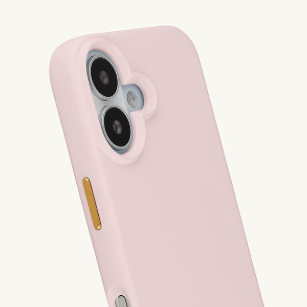 Selencia Coque arrière Rivièra avec MagSafe avec crochets amovibles Apple iPhone 17 - Sorbet Pink