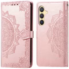 imoshion Etui de télephone Mandala Samsung Galaxy S25 / S24 - Rose Doré