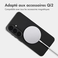 Accezz Coque Grip avec MagSafe Samsung Galaxy S26 - Noir