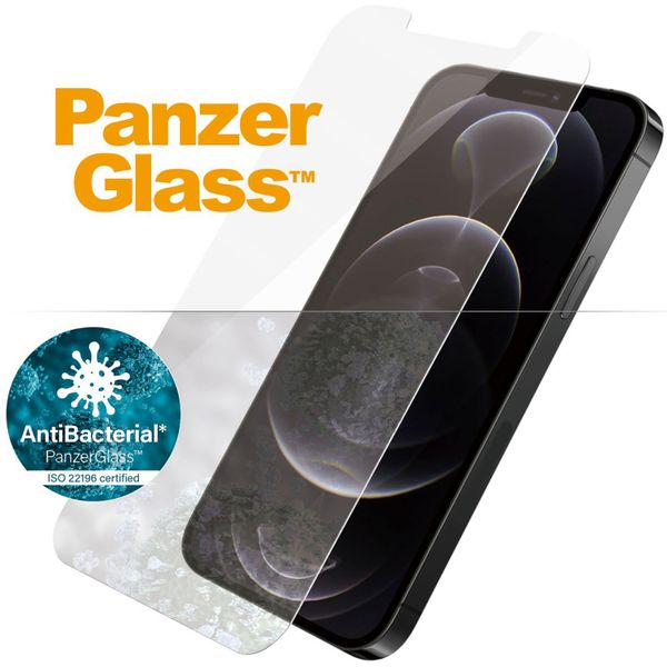 PanzerGlass Protection d'écran en verre trempé Anti-bactéries Apple iPhone 12 (Pro)