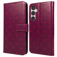 imoshion Étui de télephone portefeuille Design Samsung Galaxy A35 - Crush Check Coral Dust