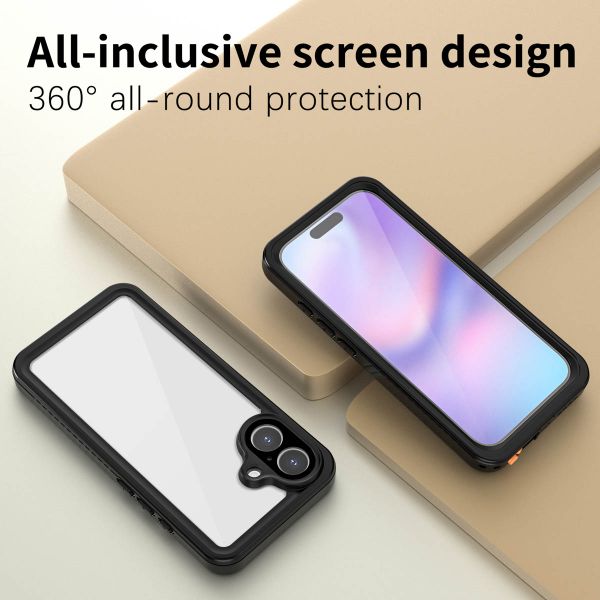 Redpepper Coque imperméable Dot Plus Apple iPhone 17 - Noir
