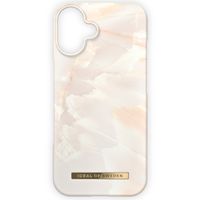 iDeal of Sweden Coque Fashion Apple iPhone 16 Plus - Rose Pearl Marble