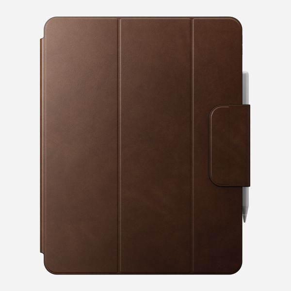 Nomad Leather Folio case Apple iPad Pro 13 (2025) M5 / (2024) M4 - Marron