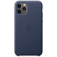 Apple 3 Pack Coque Leather Apple iPhone 11 Pro - Red + Midnight Blue + Black