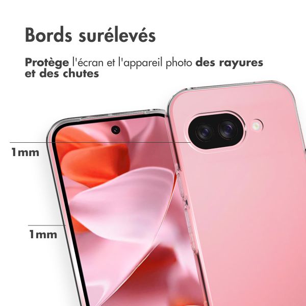 Accezz Coque Clear Google Pixel 9A - Transparent