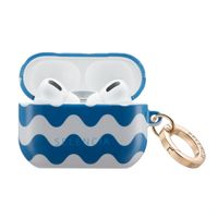 Selencia Coque Vivid  Apple Airpods Pro - Wave Vibes Classic Blue