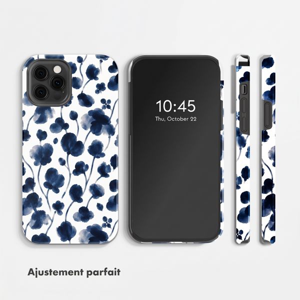 Selencia Coque arrière Vivid Apple iPhone 12 (Pro) - Midnight Blossom