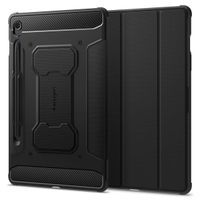 Spigen Coque tablette Rugged Armor Pro Samsung Galaxy Tab S10 FE / S9 FE - Noir