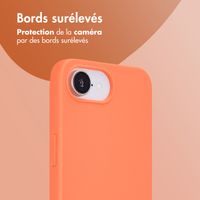 imoshion Coque Couleur Apple iPhone 17e / 16e - Apricot Crush Orange