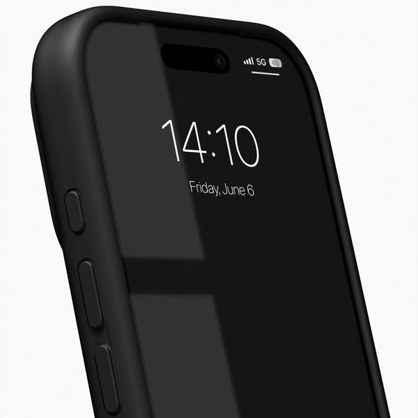 iDeal of Sweden Coque en silicone avec MagSafe Apple iPhone 18 Pro Max / 17 Pro Max - Iconic Black