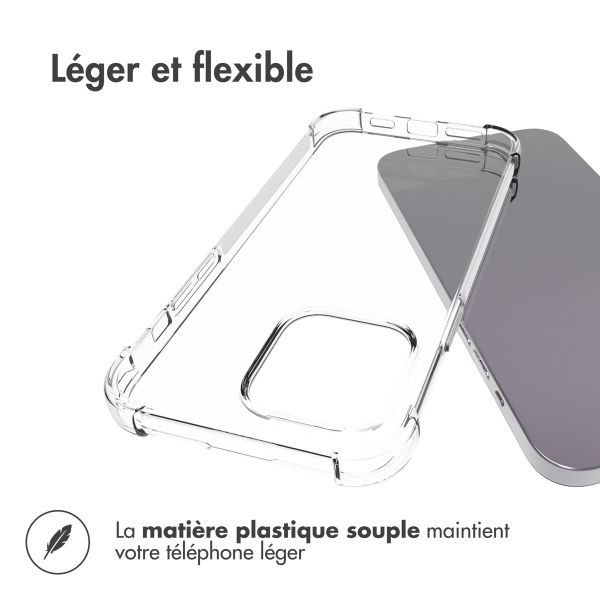 imoshion Shockproof Case Apple iPhone 15 Pro Max - Transparent