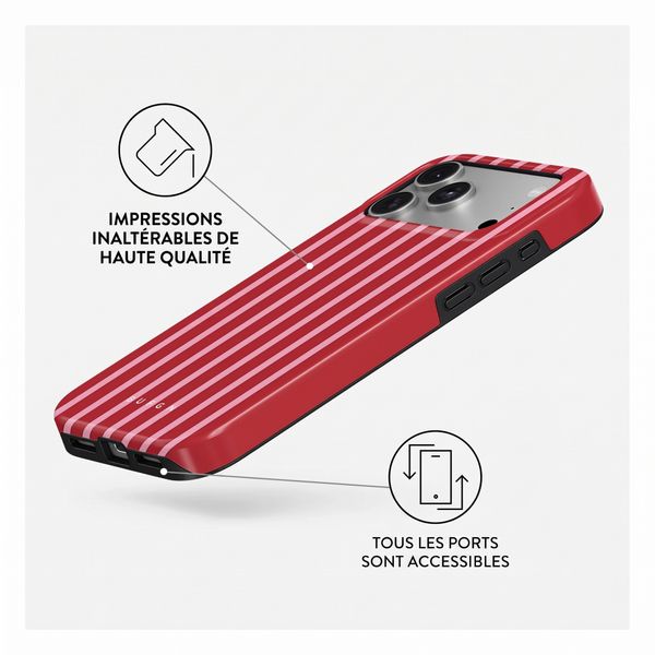 Burga Coque Tough MagSafe Apple iPhone 18 Pro Max - Strawberry Jam