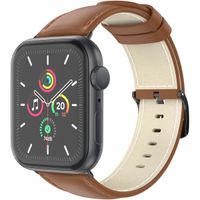 imoshion Bracelet Classic en cuir Apple Watch | 38/40/41/42 mm - Marron