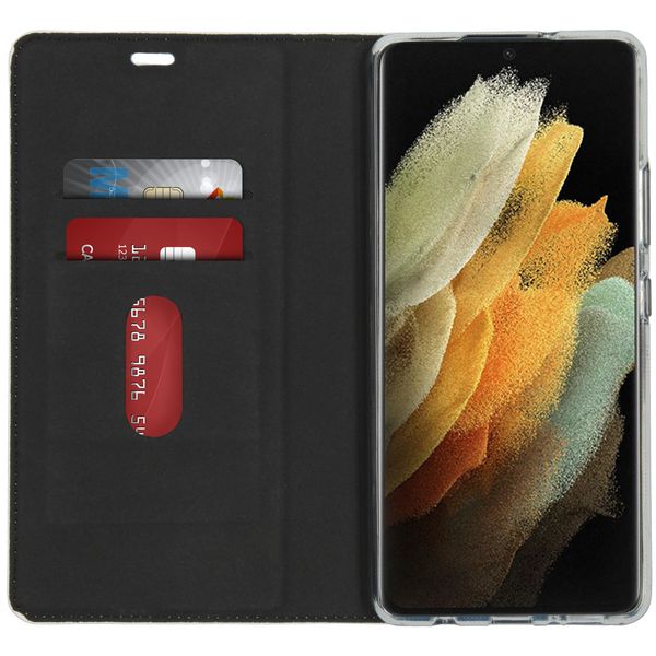 Concevez votre propre housse portefeuille Samsung Galaxy S21 Ultra - Blanc
