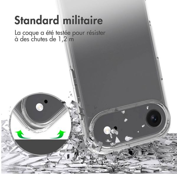 Accezz Coque Xtreme Impact Apple iPhone Air - Transparent