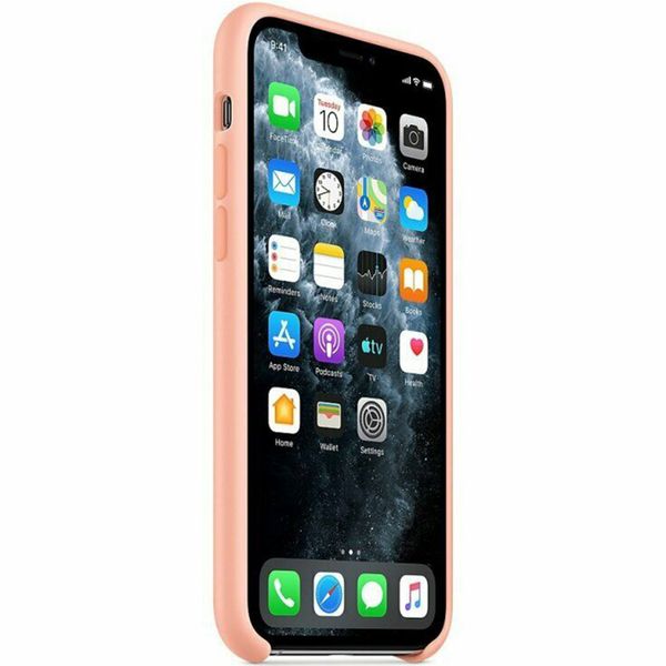 Apple Coque en silicone Apple iPhone 11 Pro - Grapefruit