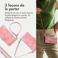 imoshion Etui de télephone portefeuille avec cordon Apple iPhone 17e / 16e - Rose