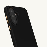 Selencia Coque arrière Rivièra avec MagSafe avec crochets amovibles Samsung Galaxy A37 (5G) - Velvet Black