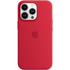 Apple Coque en silicone MagSafe Apple iPhone 13 Pro - Rouge