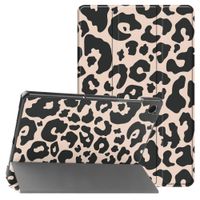 imoshion Coque tablette Design Trifold Samsung Galaxy Tab A11 Plus - Leopard