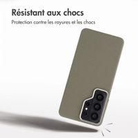 Accezz Coque arrière Mesh avec MagSafe Samsung Galaxy S26 Ultra - Gris foncé