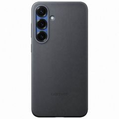 Samsung Original Coque KindSuit en Cuir Végan Samsung Galaxy S25 Plus - Noir