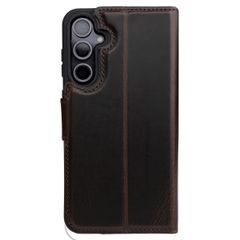 Wachikopa Étui de télephone portefeuille Magic 2-in-1 Samsung Galaxy S23 FE - Dark Brown