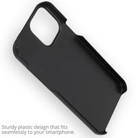 Concevez votre propre coque rigide Apple iPhone 13 Pro Max - Noir