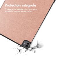 imoshion Coque tablette Trifold Apple iPad Pro 13 (2025) M5 / (2024) M4 - Rose Doré