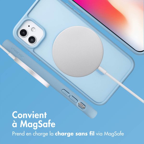 imoshion Coque Color Guard avec MagSafe Apple iPhone 11 - Bleu clair