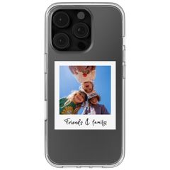 Coque avec votre propre photo et/ou texte Apple iPhone 16 Pro - Polaroid