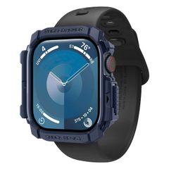 Spigen Coque Rugged Armor™ Apple Watch 10 / 11 - 46 mm - Navy Blue
