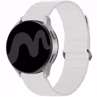 imoshion Bracelet en cuir magnétique  - Connexion universelle 22 mm - Blanc