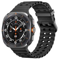 imoshion Bracelet Ocean en silicone Samsung Galaxy Watch Ultra (2024/2025) - Noir