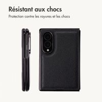 imoshion Backcover en cuir synthétique Samsung Galaxy Z Fold 8 - Noir