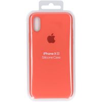 Apple Coque en silicone Apple iPhone X / Xs - Nectarine