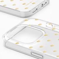 iDeal of Sweden Coque Clear MagSafe Apple iPhone 15 Pro - Golden Hearts