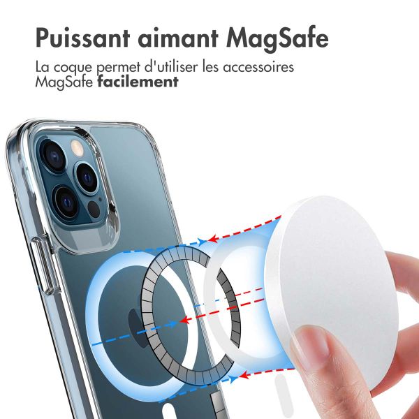imoshion Coque Rugged Air MagSafe Apple iPhone 12 (Pro) - Transparent