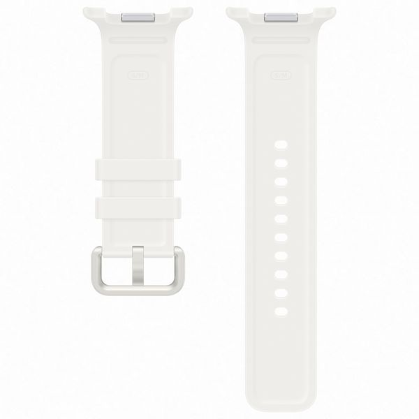 Samsung Bracelet Sport original Samsung Galaxy Watch 9 (40/44mm) / Watch 8 (40/44mm) / Classic (46mm) - Taille S/M - Cream