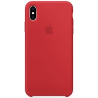 Apple Coque en silicone Apple iPhone X - Red