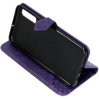 Etui de télephone portefeuille Mandala Samsung Galaxy A50 / A30s - Violet