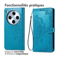 imoshion Etui de télephone Mandala Oppo Find X8 - Turquoise