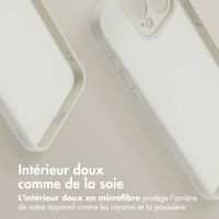 imoshion Coque Couleur avec MagSafe Apple iPhone 15 Pro Max - Beige